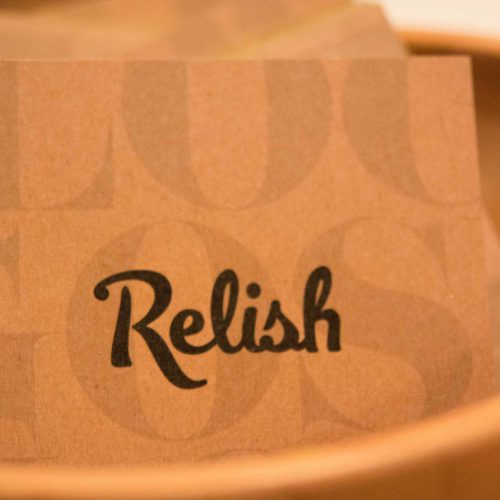 relish brand booklet cover