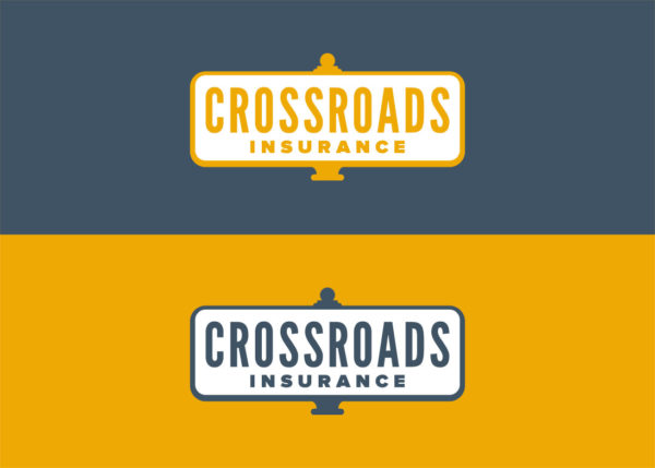 Crossroads Insurance - logos colour options