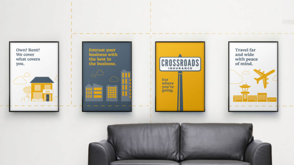 Crossroads Insurance - signage